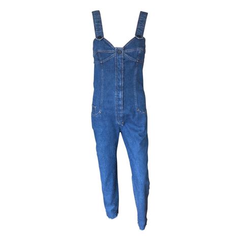 chanel denim vintage|chanel denim jumpsuit.